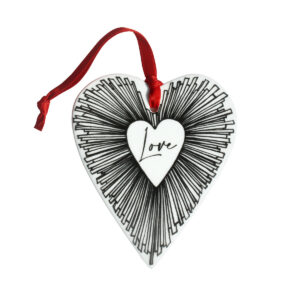 Decorazione Cuore Love